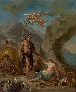 Eugene Delacroix outono oil painting on canvas